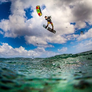 Blue skies for 2014! Rider: Andy Yates. Photo by @oceanblueskyproduction