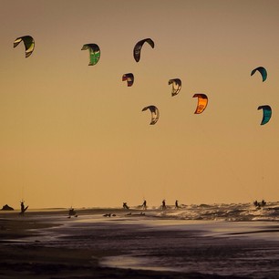 13 riders on the #BalticSea #Poland (Photo by Izabela Guga-Marek)