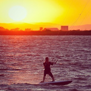 sunset session. #shermanisland photo by @paullangphoto