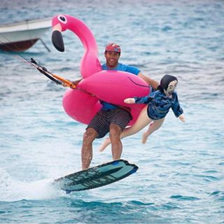  @jasonslezak sure does love his inflatables. Photo: @joliphotos 