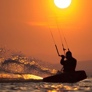  The best way to end your day. Photo: Locker Baumeln Rider: Daniel Wagner 