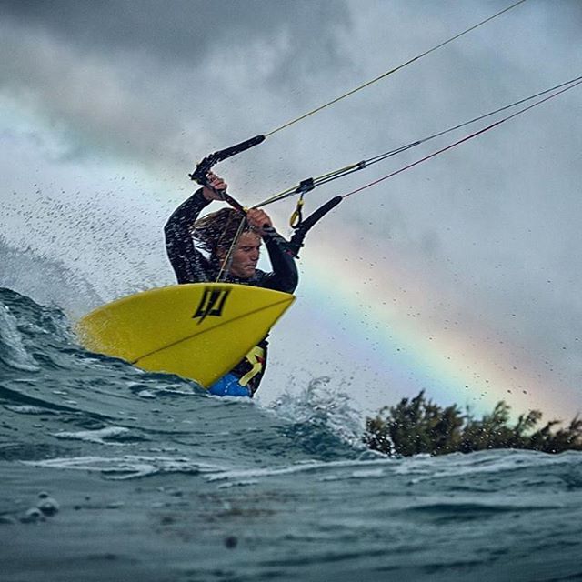 Feel the rainbow. Taste the rainbow. 
Rider: @jesserichman 
Photo: @frankiebees