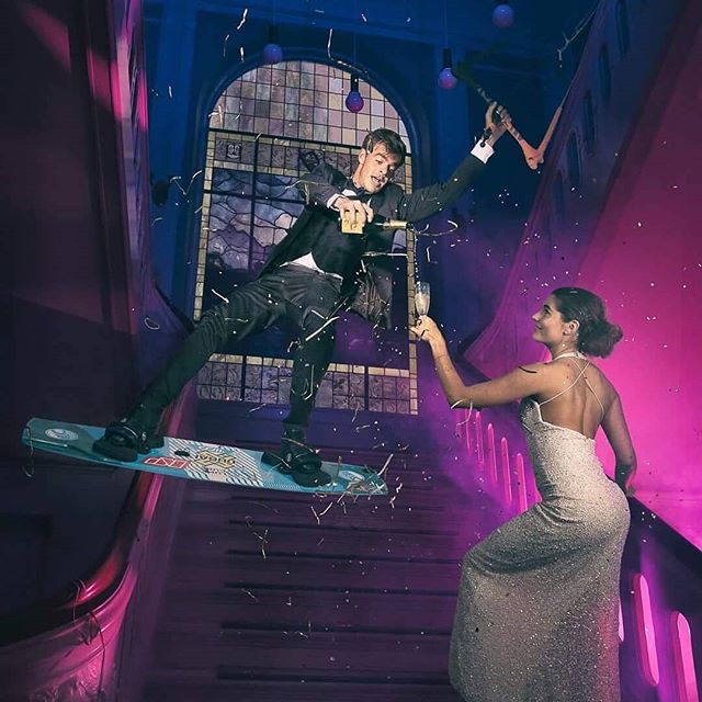 @nick_jacobsen can't resist one last stunt of the year! Here's to seeing what crazy things he'll do in 2018. 
Photo: @larsdanielterkelsen