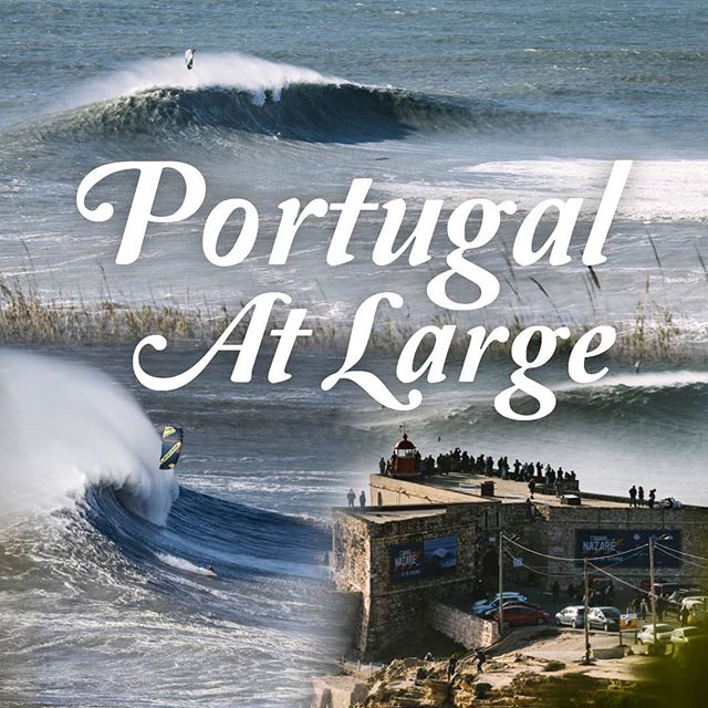 At Jaws when things go wrong there’s typically a contingency plan for everything, but as @jesserichman judiciously warns about the massive wave at Nazaré, "If you end up in the wrong spot you might not make it out." Read the excerpt on our site to get a taste of Portugal at Large, then subscribe (link in profile) to read the rest. 
Photos: @ydwer
