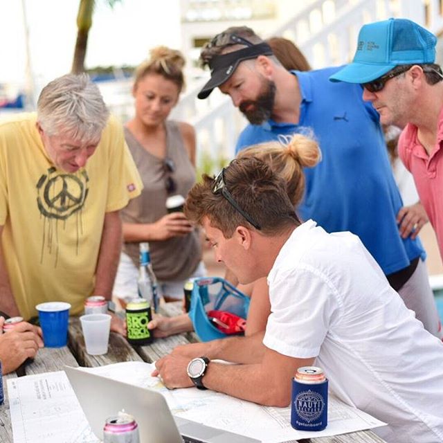 Greeting from the Abacos! We're stoked to be pushing off the dock with @sunsailholidays on the first inaugural Kiteboarding Flotilla! 
Day: 1, the crew of 4 boats is heading to Fowl Key for steady winds and buttery flat water. Watch this space to follow along with on our journey on board. ⛵️ Photo: @jenjofoto
#bahamas #sunsail #kitetrip
