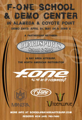 F-One USA Teams Up with Boardsports Kite School