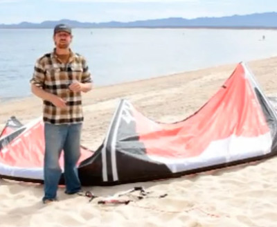 2012 Slingshot Rally Kiteboarding Kite Review
