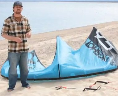 2012 Slingshot Z Kiteboarding Kite Review