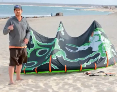 2012 Wainman Hawaii Rabbit Gang 2.0 Kiteboarding Kite Review