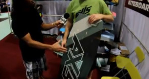 2013 Axis Kiteboards at the 2012 Surf Expo
