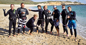 The 2013 TKB Freeride Test Team.