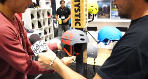 2014 Mystic Boarding Helmets at the 2013 Surf Expo