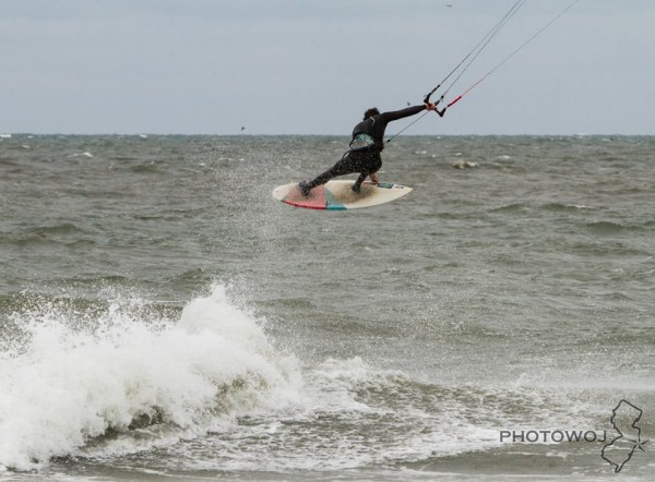 James Ropner in action, Pismo Beach. 