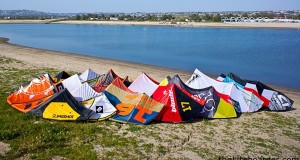 lw kites on beach