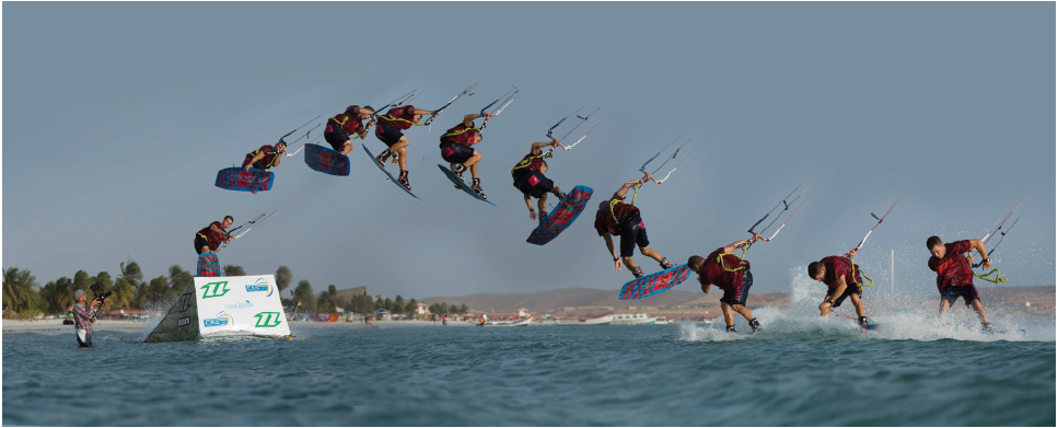 Craig takes a break from a food poison induced coma to stomp out some signature moves during one of the few kicker sessions on Coche Island.