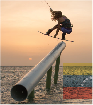 Colleen enjoys the last light during one of the few hard earned slider sessions.